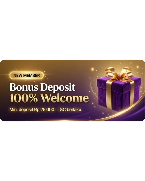Bonus Deposit 100% Welcome – New Member Ceria123